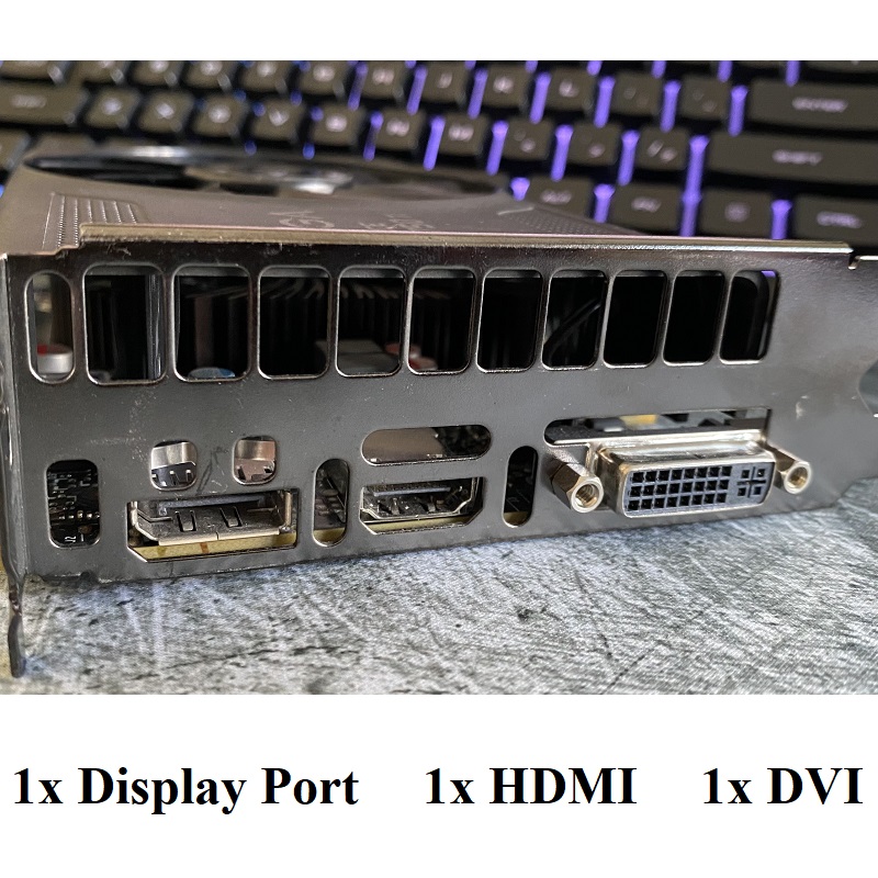 Card màn hình EVGA GEFORCE GTX 750Ti 2GB GDDR5 128bit, hàng zin tháo máy BH 6 tháng