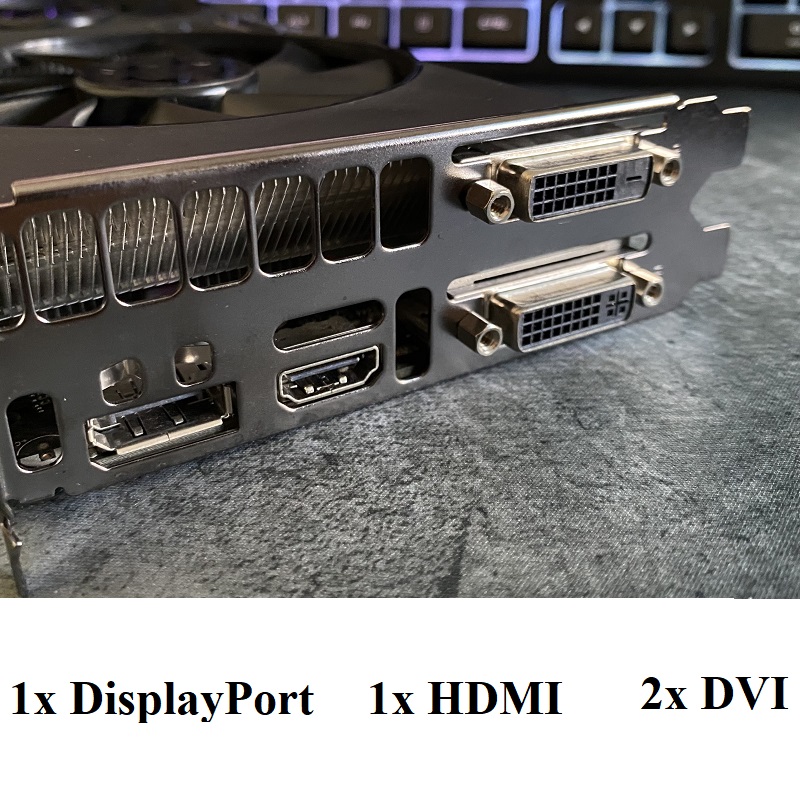 CARD MÀN HÌNH EVGA GTX 760 SC ACX COOLER, 2GB - 4GB DDR5 256bit, hàng tháo máy BH 6 tháng