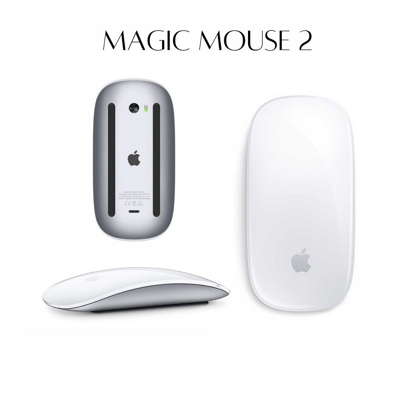 Chuột Magic Mouse Gen 1, Gen 2 - Multi-Touch Surface Màu Trắng - AppIe - Like new, hàng chính hãng BH 6 tháng