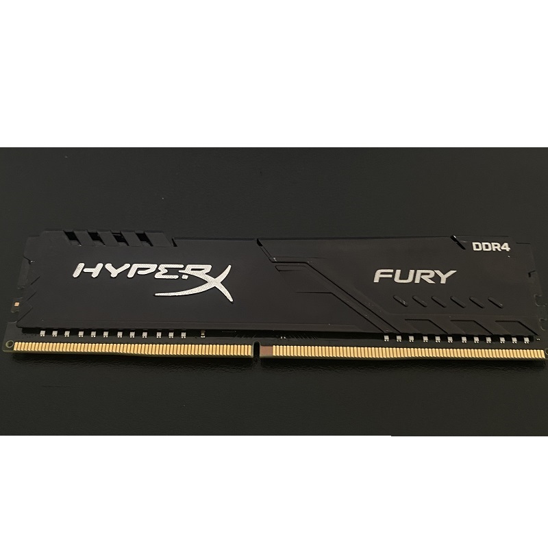 Ram PC Tản Nhiệt 8GB DDR4 bus 2400, 2666, 3200 KINGSTON FURY HYPER X, ram Gaming có led, Bảo hành 36 tháng