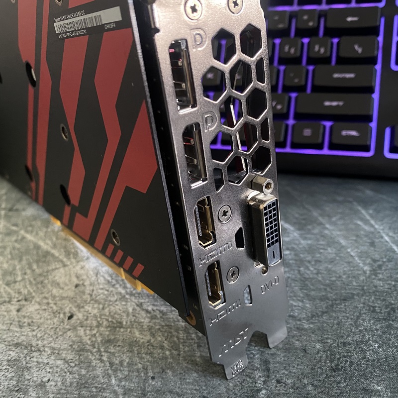 Card màn hình Gaming MSI RADEON RX 570 ARMOR MK2 8GB GDDR5 256bit, hàng zin tháo máy, BH 6 tháng