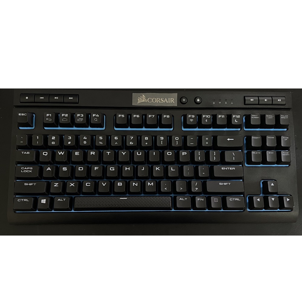 Bàn phím cơ không dây Corsair K63 Blue LED – Cherry MX Red, bảo hành 6 tháng
