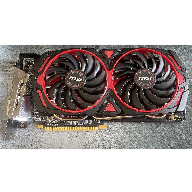Card màn hình Gaming MSI RADEON RX 570 ARMOR MK2 8GB GDDR5 256bit, hàng zin tháo máy, BH 6 tháng