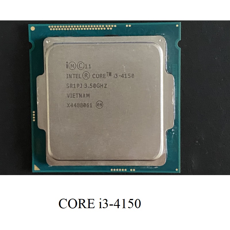 CPU - Bộ xử lý Intel core i3 thế hệ 4 socket 1150, i3 - 4130, 4150, 4160, 4170, 4330, 4340, 4360, 4370, BH 6 tháng