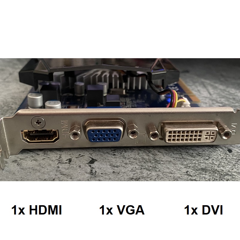Card màn hình Gigabyte Geforce GT 430 2GB DDR3 128bit, hàng zin tháo máy BH 6 tháng