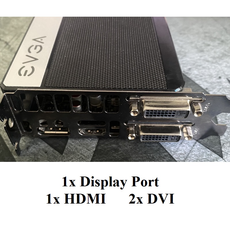 Card màn hình Gaming EVGA GeForce GTX 670 4GB Superclocked, hàng zin tháo máy, BH 6 tháng