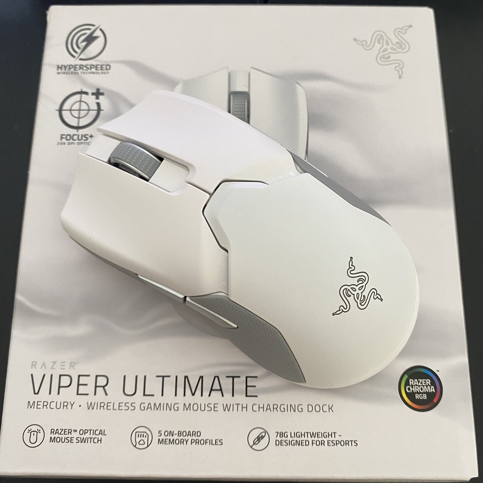 Chuột Gamming - Chuột không dây RAZER VIPER ULTIMATE hàng chính hãng BH 6 tháng