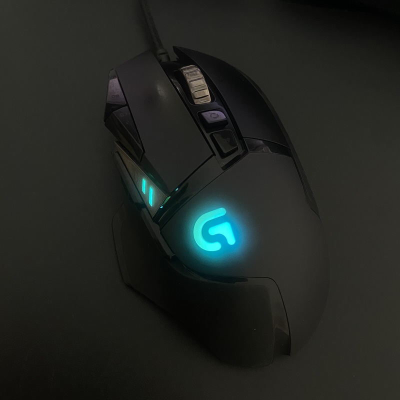 Chuột Gaming có dây - Logitech G502 RGB Gaming, hàng chính hãng BH 6 tháng