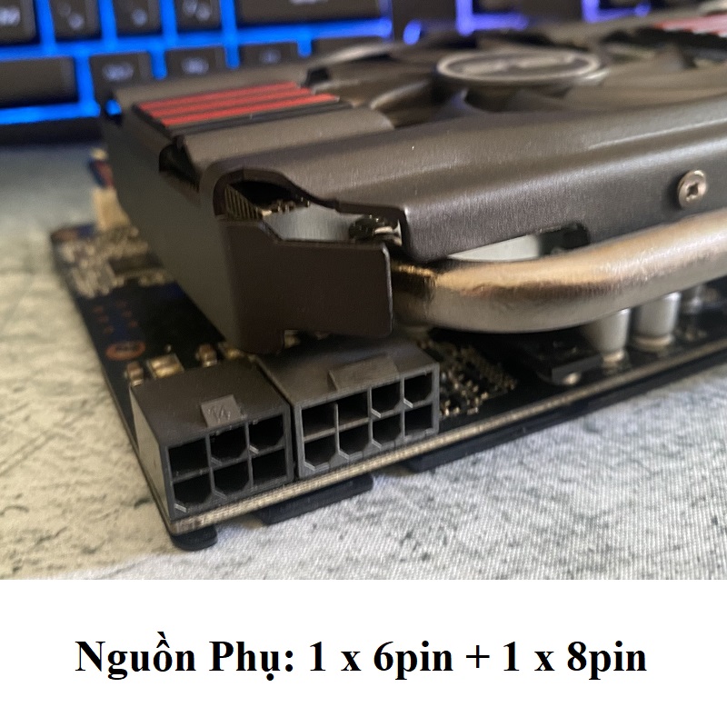 Card màn hình ASUS GTX 770 DirectCU II OC, 2GB GDDR5 256bit, hàng zin tháo máy BH 6 tháng