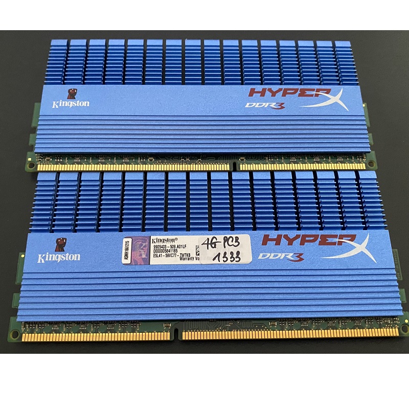 RAM  PC Tản Nhiệt 4gb ddr3 bus 1333 KINGSTON HYPERX BLUE, hàng chính hãng bảo hành 36 tháng