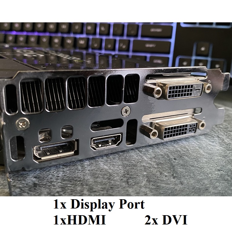 Card màn hình EVGA GEFORCE GTX670 FTW 2GB DDR5 256bit, hàng zin tháo máy BH 6 tháng