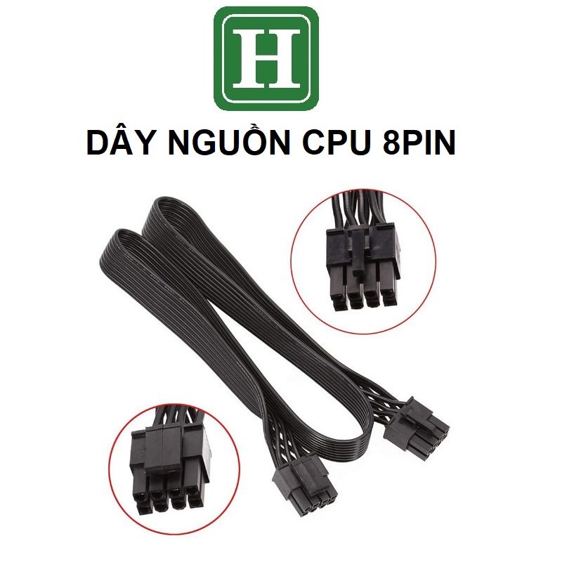 Cáp Nguồn CPU 8 Pin Sang 8 Pin CPU cho các dòng Dell T7910, T7810, T5810, chạy card Tesla K80, M40, M60, P40, P100