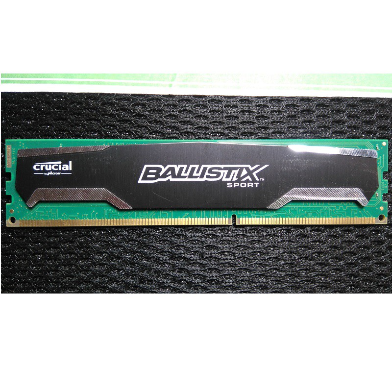 Ram tản nhiệt 8Gb ddr3 bus 1600 - 12800U, ram bộ hiệu Crucial BALLISTIX, bảo hành 36 tháng