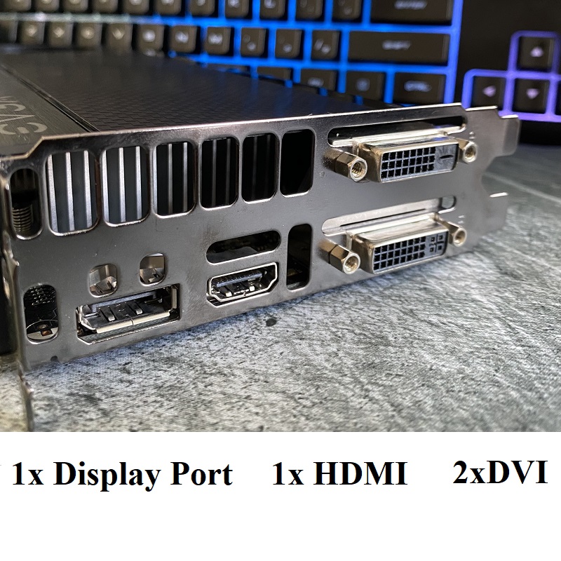 Card màn hình EVGA GTX 660Ti, 2GB GDDR5 192bit, hàng tháo máy BH 6 tháng