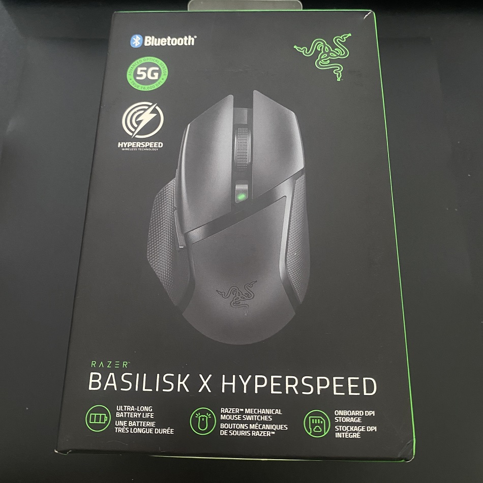 Chuột Chơi Game Không Dây - Razer Basilisk X HyperSpeed Wireless Like new hàng chính hãng BH 6 tháng