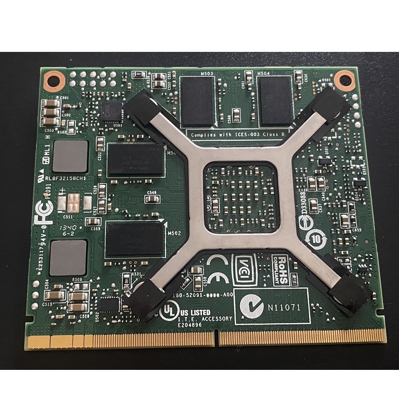 Card màn hình Laptop nVIDIA QUADRO k1000m 2GB GDDR3 128bits,