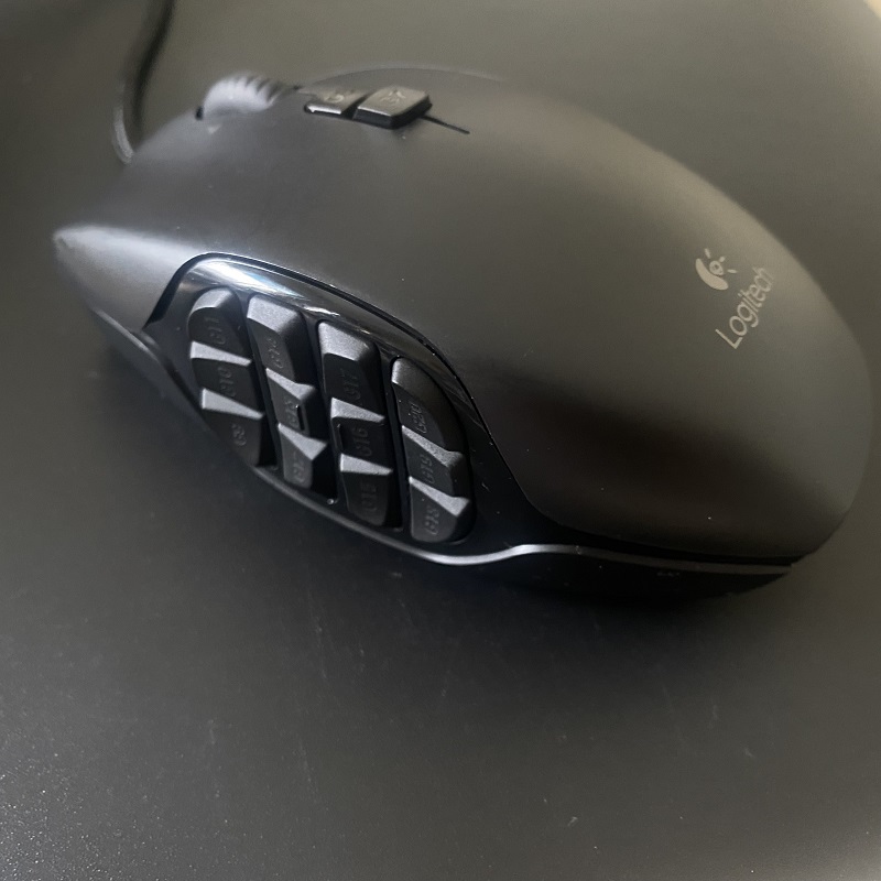 Chuột gaming Logitech G600, hàng chính hãng - BH 6 tháng