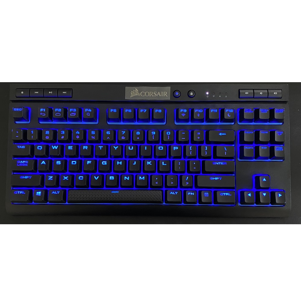 Bàn phím cơ không dây Corsair K63 Blue LED – Cherry MX Red, bảo hành 6 tháng