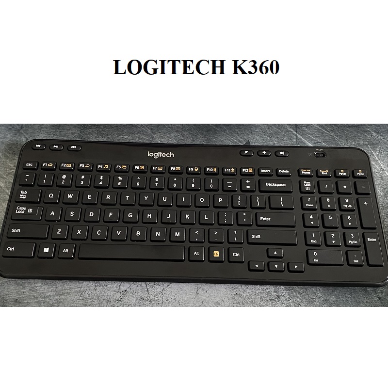 Bàn Phím LOGITECH không dây, Logitech K360 K540 K700 K750, hàng zin đã qua sử dụng
