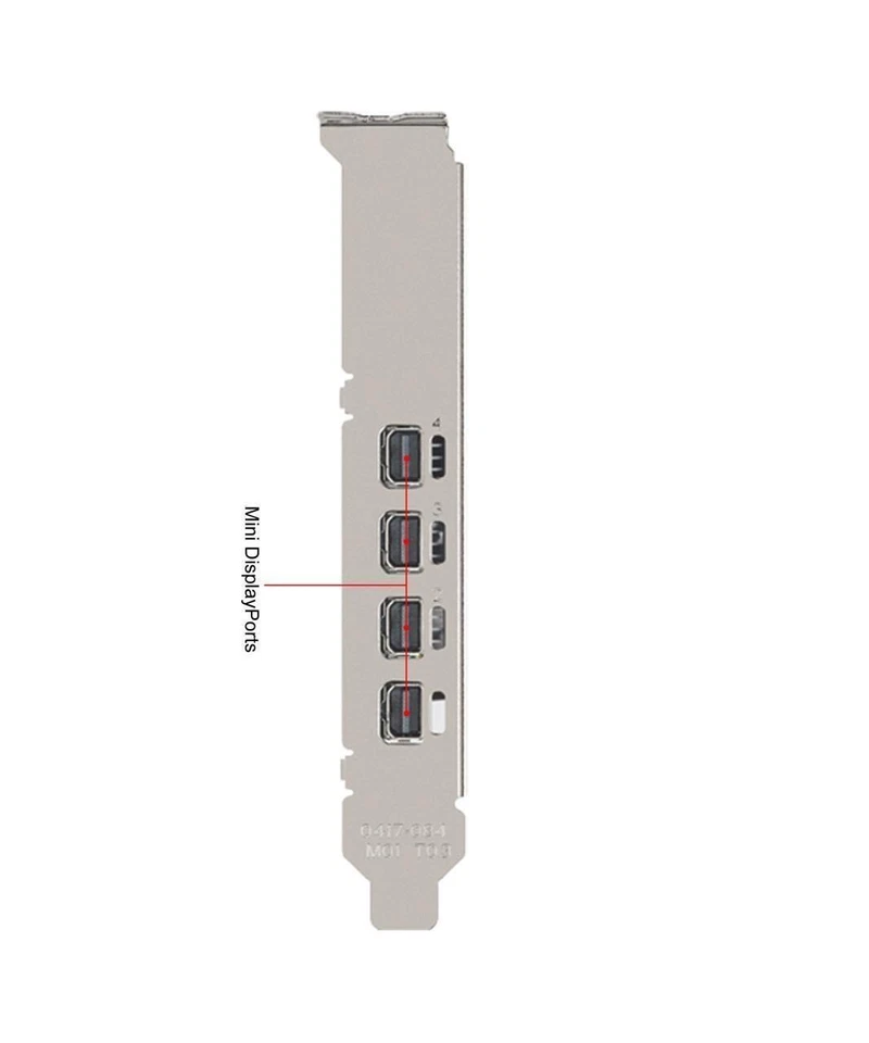 Thanh chắn miniDisplayPort cho card VGA - thanh chắn thùng PC
