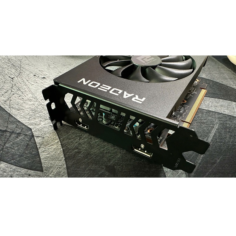 Card màn hình PowerColor RX6400 ITX - 4GB GDDR6 - hàng zin tháo máy BH 6 tháng