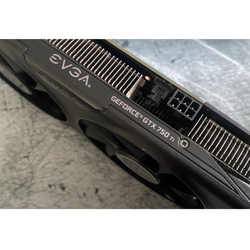 Card màn hình Gaming EVGA GEFORCE GTX 750Ti ACX, 2GB GDDR5 128bit, hàng zin tháo máy BH 6 tháng