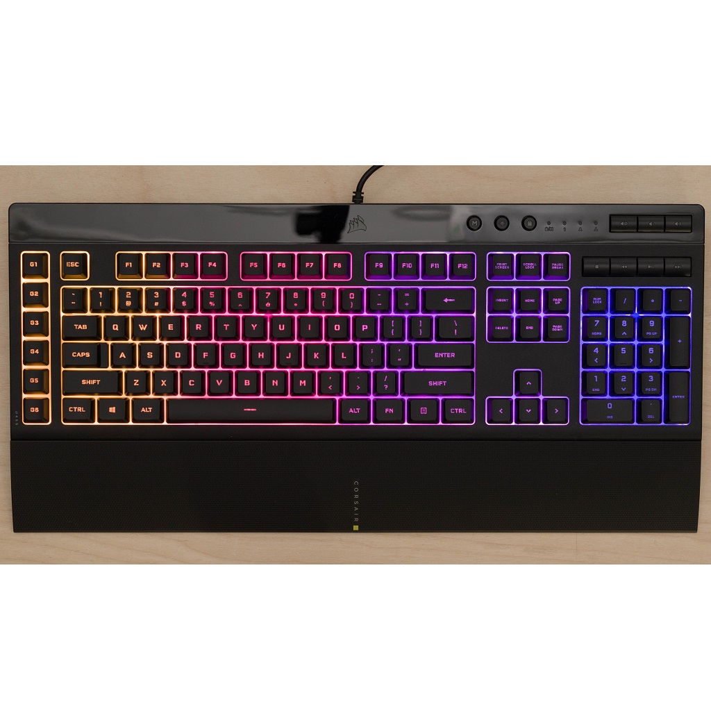 Bàn Phím Gaming RGB CORSAIR K55 RGB Pro, K55 RGB Pro XT - hàng chính hãng BH 12 tháng