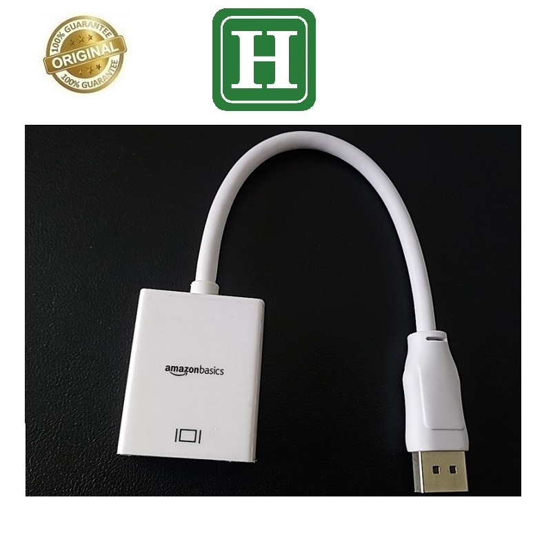 Cáp chuyển cáp chuyển DisplayPort sang VGA - AMAZON BASICS