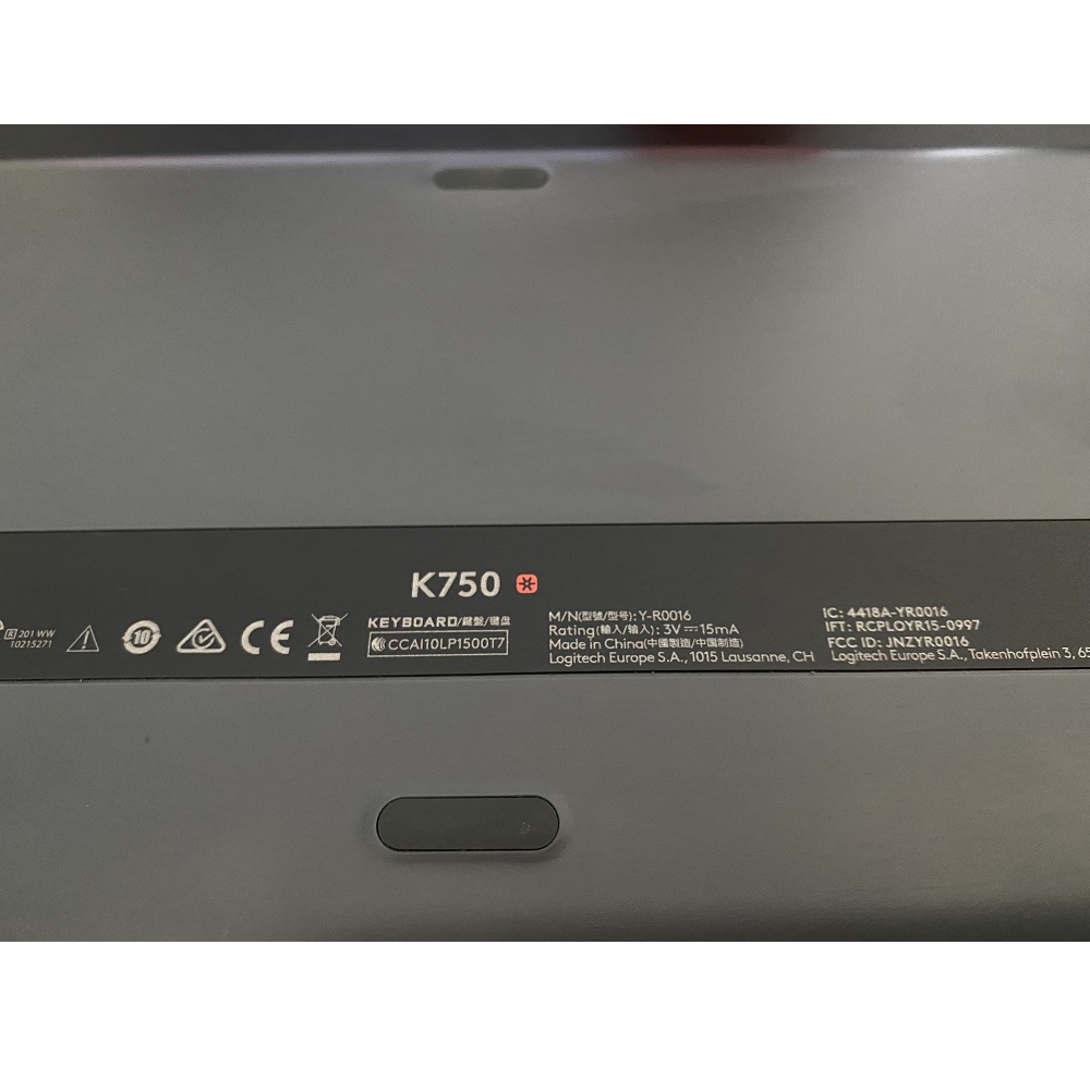 Bàn phím Logitech năng lượng mặt trời, Logitech Wireless Solar Keyboard K750, hàng chính hãng bảo hành 6 tháng