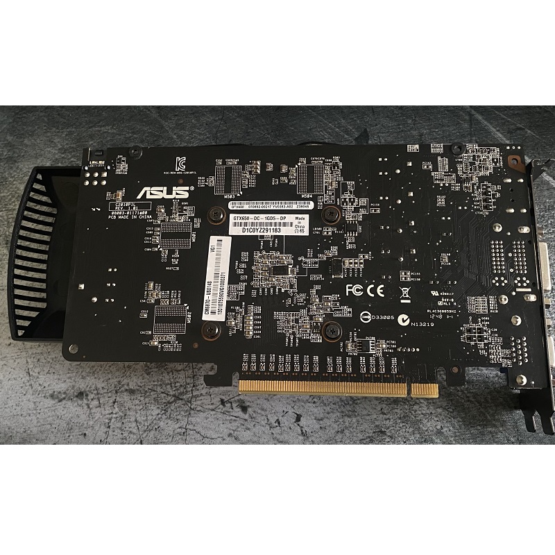 Card màn hình ASUS GTX 650 1GB GDDR5 128bit, hàng tháo máy chính hãng BH 6 tháng