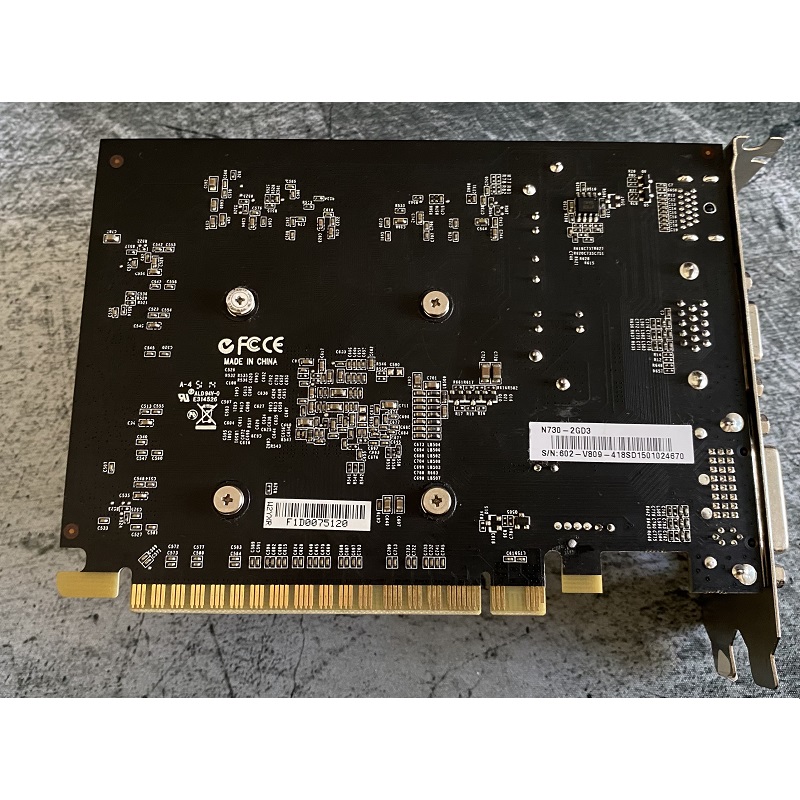 Card màn hình MSI GT 730 (n730) 2GB GDDR3 128bit, hàng zin tháo máy, BH 6 tháng