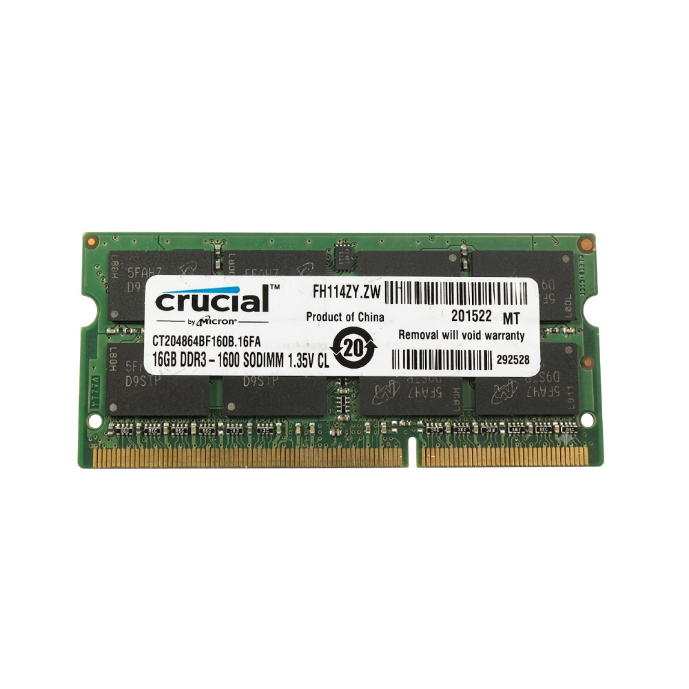RAM LAPTOP 16GB DDR3L (PC3L) Bus 1600 - 12800S