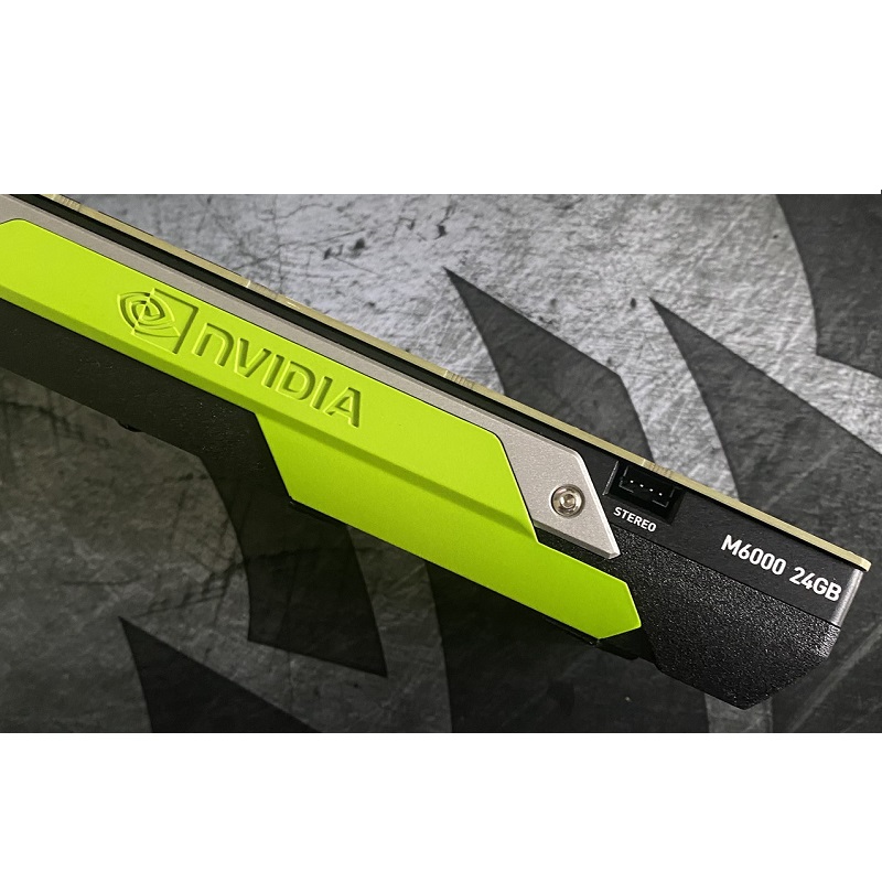 Card màn hình NVIDIA QUADRO M6000 24GB GDDR5 384bit, hàng zin tháo máy, BH 6 tháng