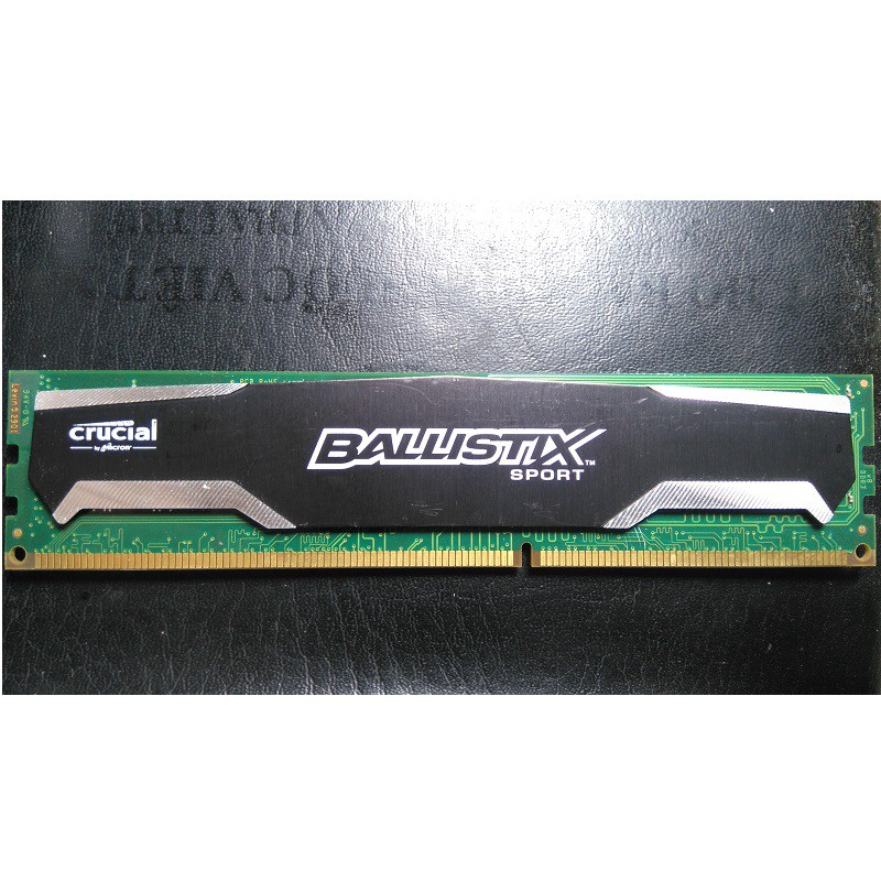 Ram tản nhiệt 8Gb ddr3 bus 1600 - 12800U, ram bộ hiệu Crucial BALLISTIX, bảo hành 36 tháng