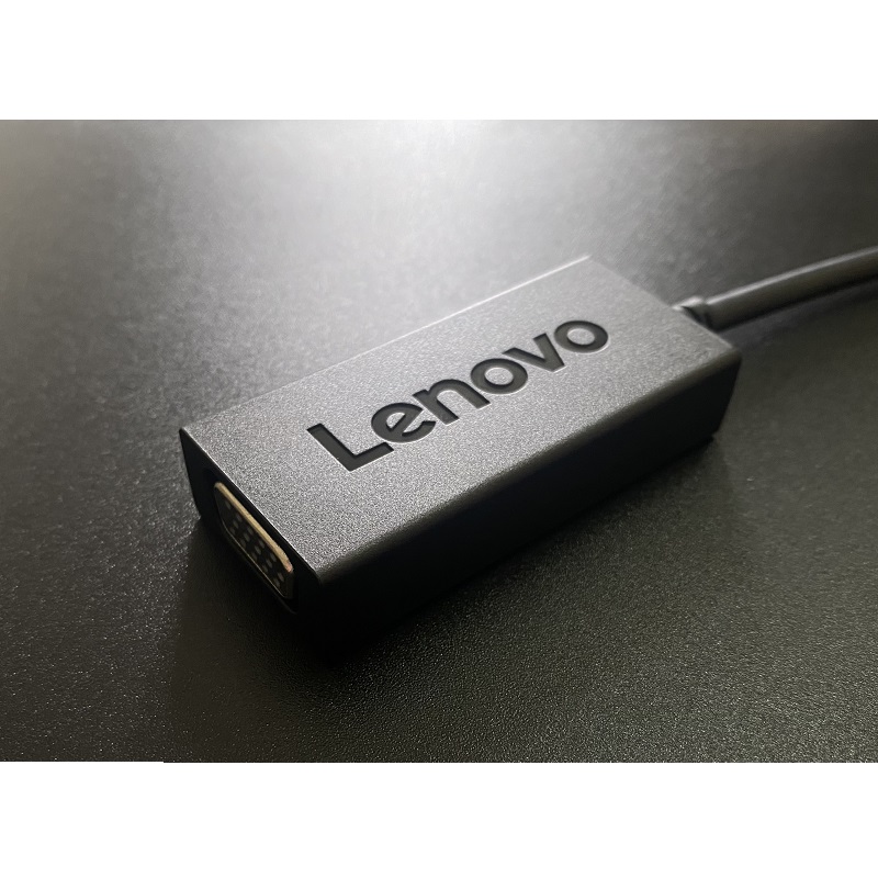 Cáp chuyển đổi USB-C sang VGA, Lenovo USB-C to VGA, hàng chính hãng bảo hành 12 tháng