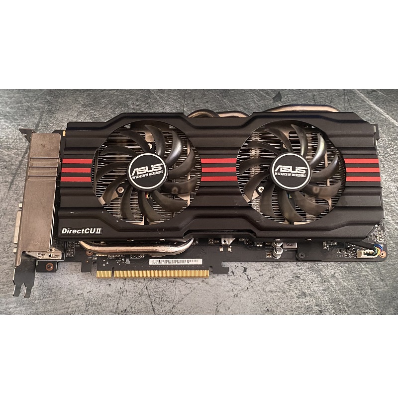 Card màn hình ASUS GTX 770 DirectCU II OC, 2GB GDDR5 256bit, hàng zin tháo máy BH 6 tháng