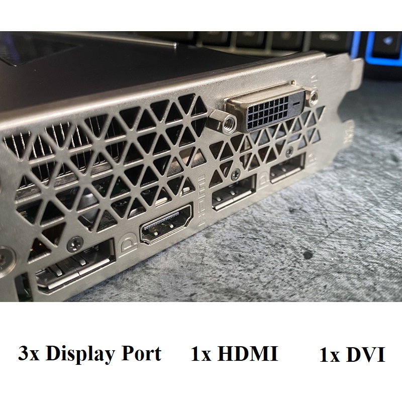 Card màn hình Dell Nvidia GTX 1070, 8GB GDDR5 256bit, hàng zin tháo máy BH 6 tháng