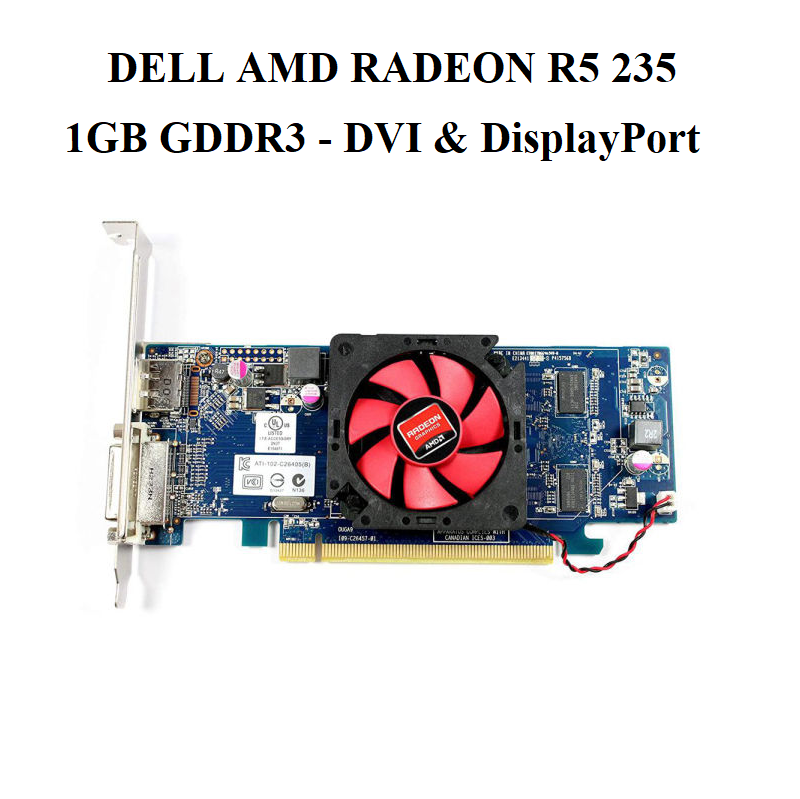 CARD AMD R5 235  - 1GB D3