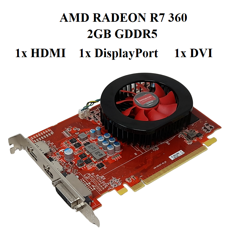 card AMD R7 360 2gd5