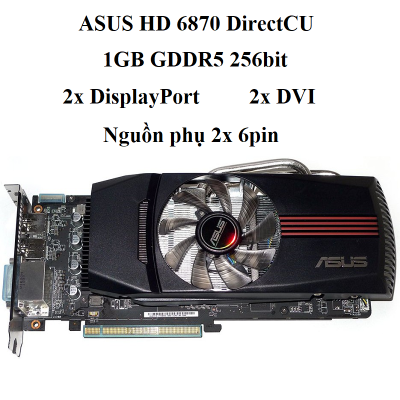 card bASUS HD 6870 - 1gd5