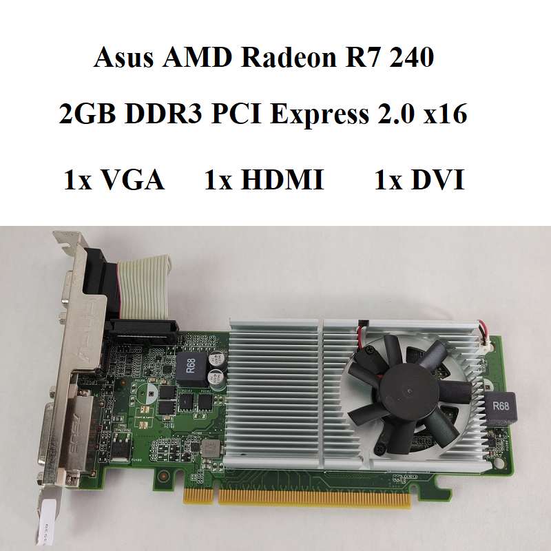 card  ASUS R7 240 2g ddr3