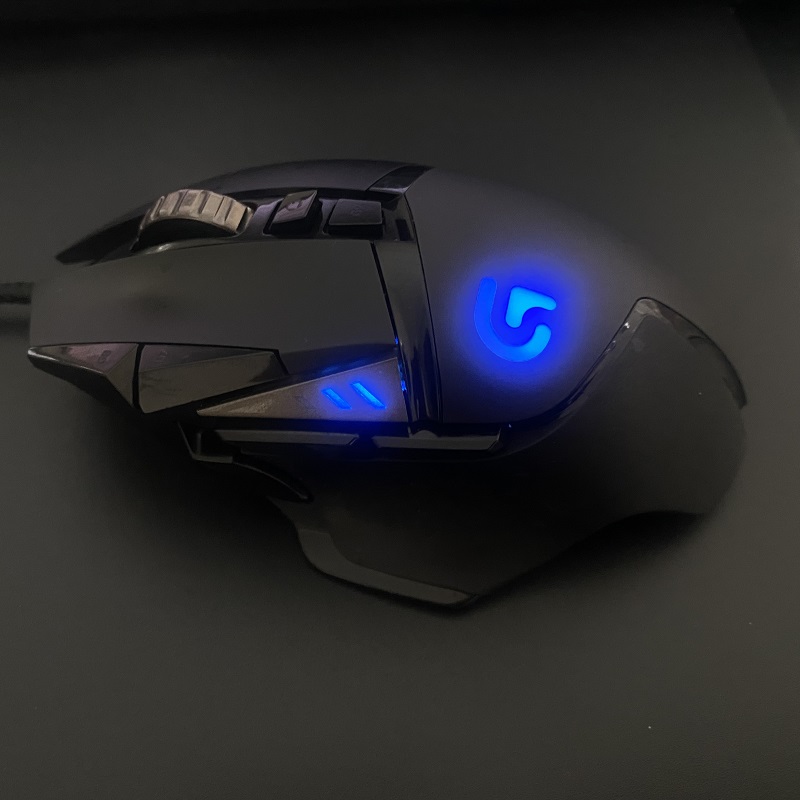 Chuột Gaming có dây - Logitech G502 RGB Gaming, hàng chính hãng BH 6 tháng