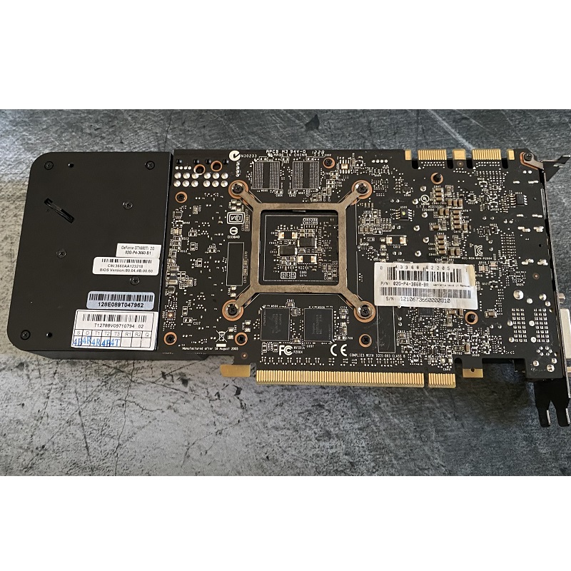 Card màn hình EVGA GTX 660Ti, 2GB GDDR5 192bit, hàng tháo máy BH 6 tháng