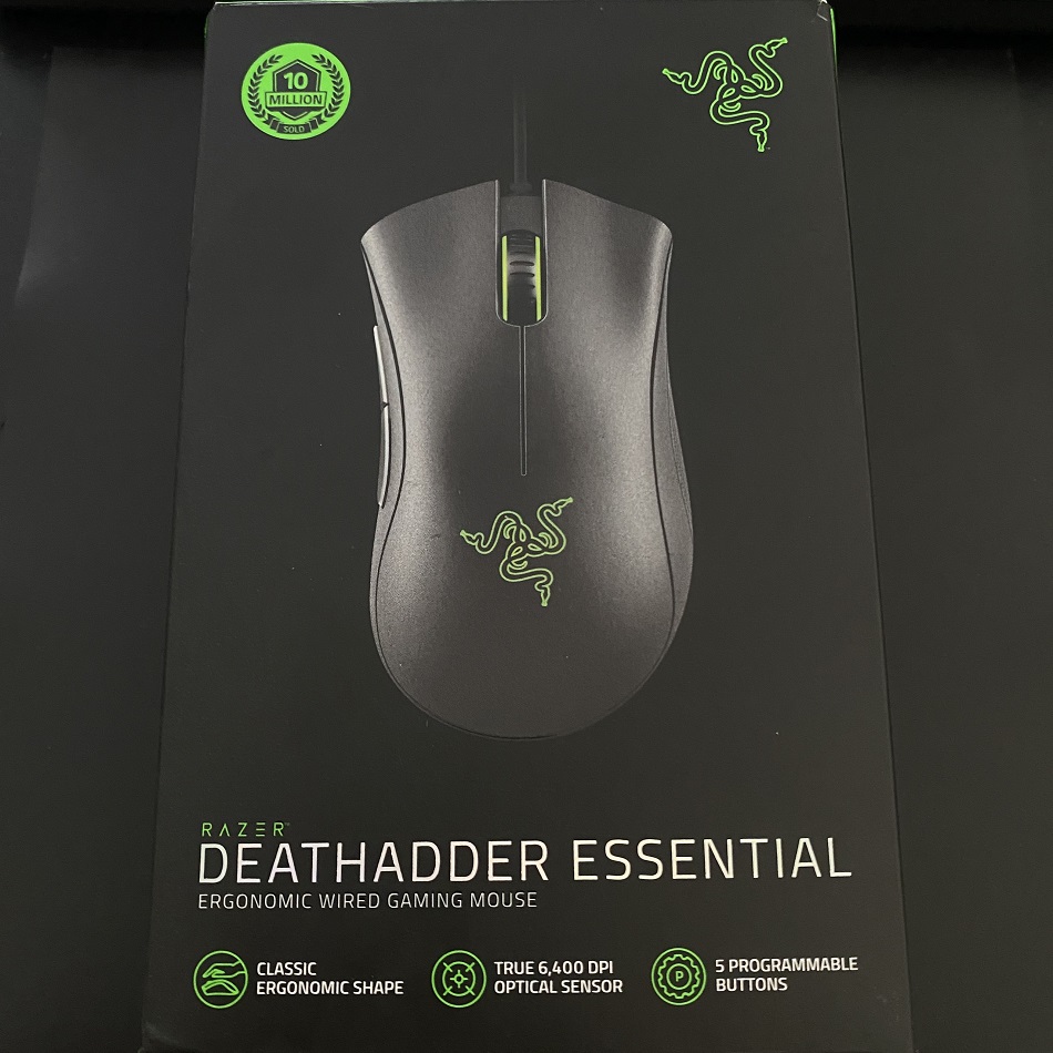 Chuột Gaming Razer Deathadder Essential - Hàng chính hãng BH 6 tháng