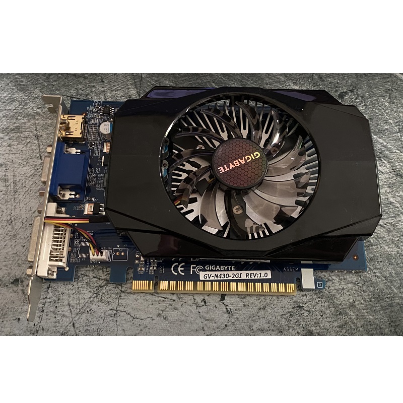 Card màn hình Gigabyte Geforce GT 430 2GB DDR3 128bit, hàng zin tháo máy BH 6 tháng