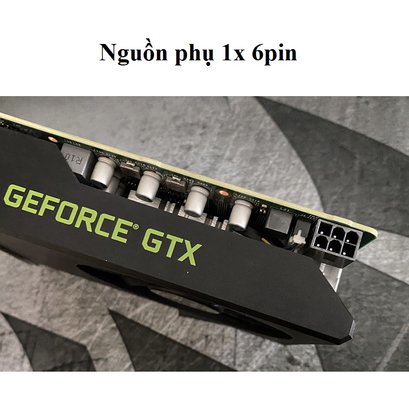 CARD MÀN HÌNH DELL NVIDIA GEFORCE GTX 1660, 6GB DDR6 192bit, hàng zin tháo máy, BH 6 tháng