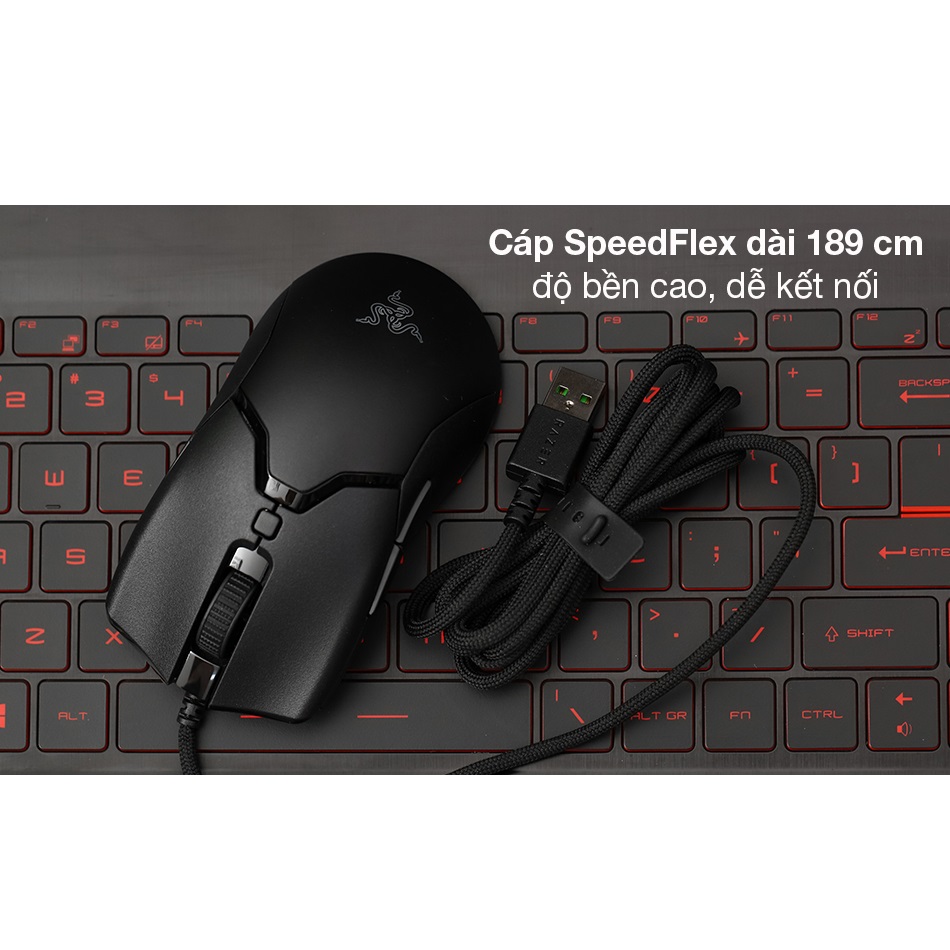 Chuột Gaming có dây Razer Vipper Mini - hàng chính hãng BH 6 tháng