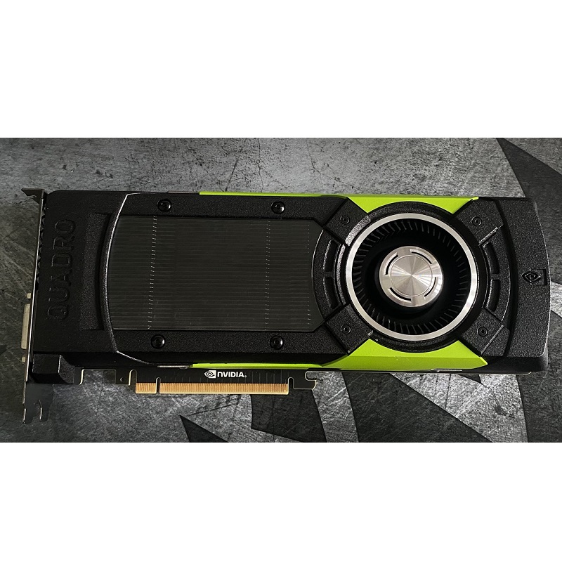 Card màn hình NVIDIA QUADRO M6000 24GB GDDR5 384bit, hàng zin tháo máy, BH 6 tháng