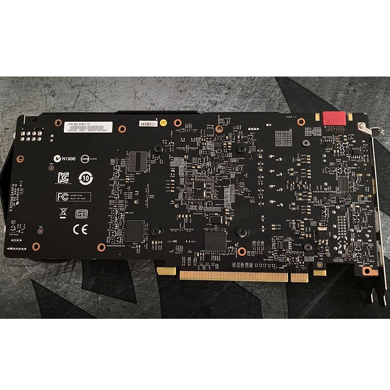 Card màn hình Gaming MSI GTX 960 4GB DDR5 128bit, hàng zin chính hãng, BH 6 tháng