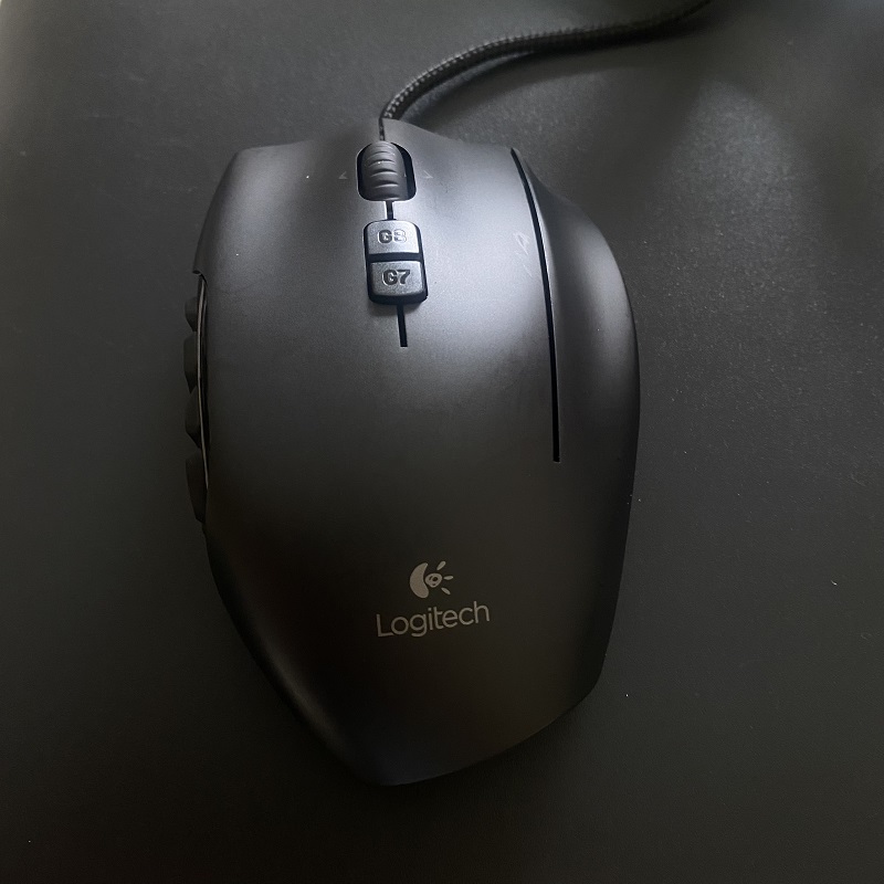 Chuột gaming Logitech G600, hàng chính hãng - BH 6 tháng